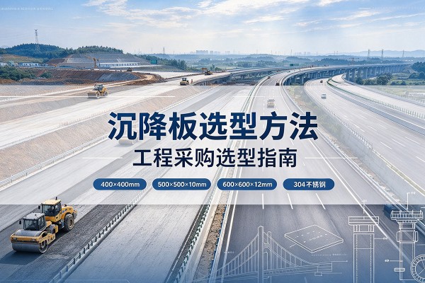 上林沉降板选择方法