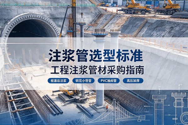 上林注浆管选型标准